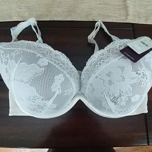 38C--Cacique lace plunge bra